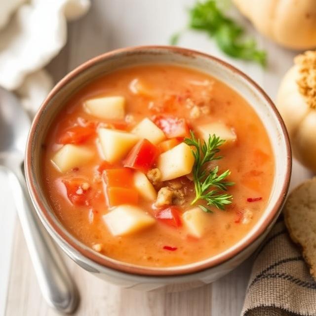 Slow Cooker Red Potato Soup