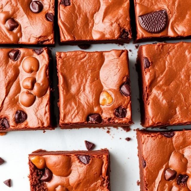 Double Chocolate Chip Brownies