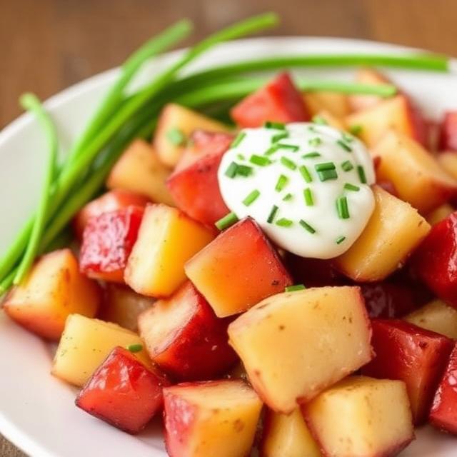 Sour Cream & Chive Red Potatoes