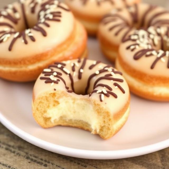 Cheesecake Filled Donuts