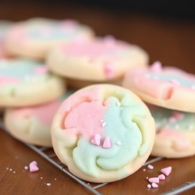 Cotton Candy Cookies