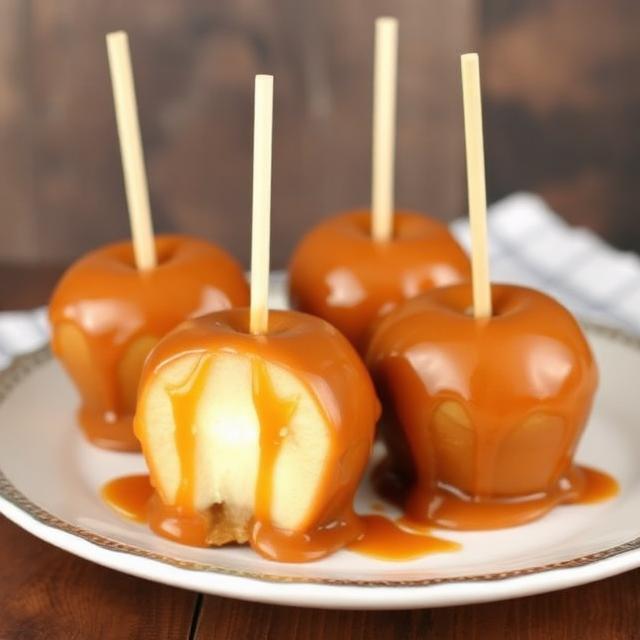 Caramel Candy Apples