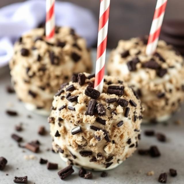 Oreo Crumble Candy Apples