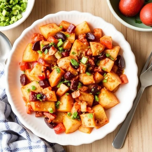 Loaded Red Potato Bake