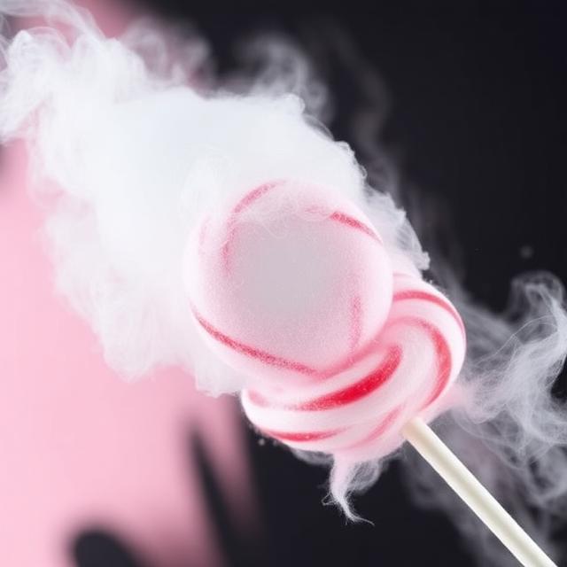 Cotton Candy Candy Cane (Peppermint)