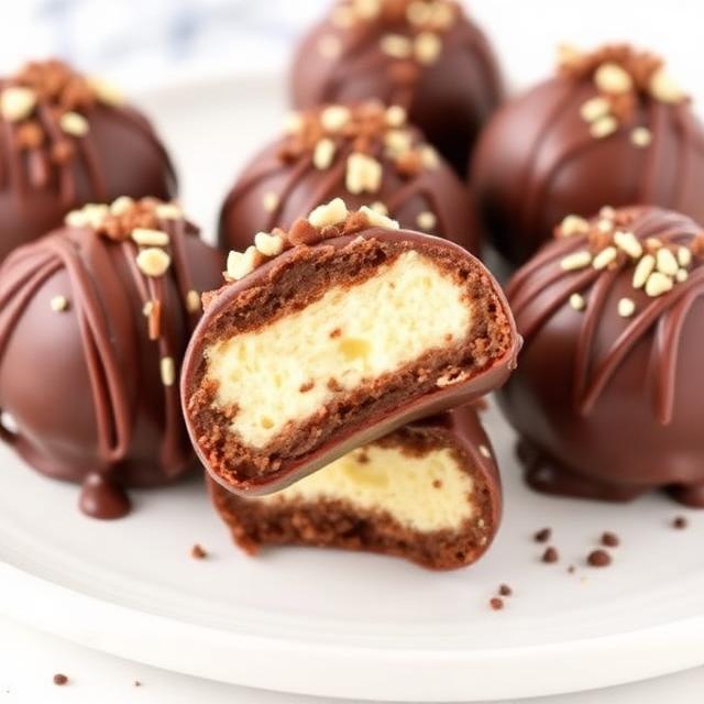 Nutella Cheesecake Bombs