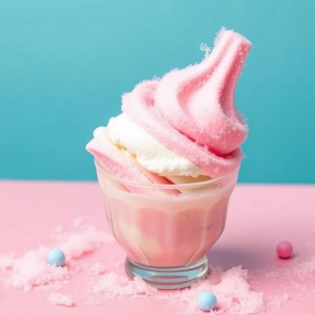 Cotton Candy Ice Cream Flavor