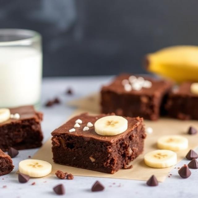 Banana Chocolate Brownies