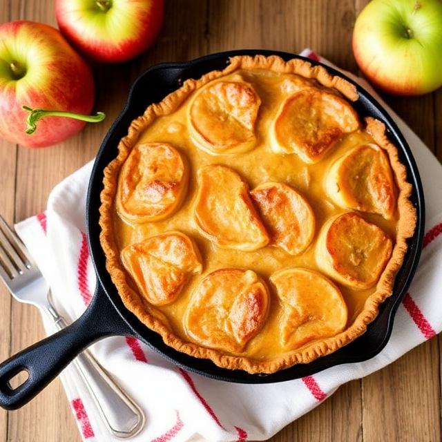 Skillet Apple Pie