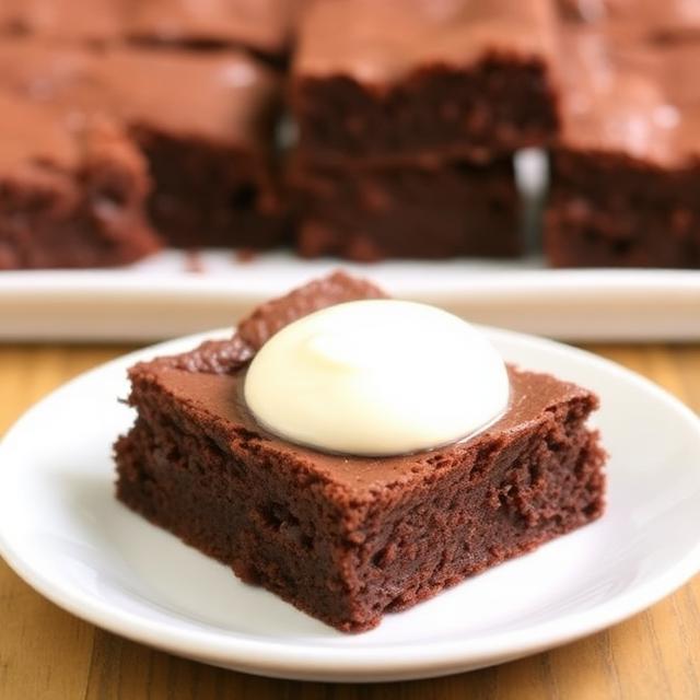 Classic Cocoa Powder Brownies