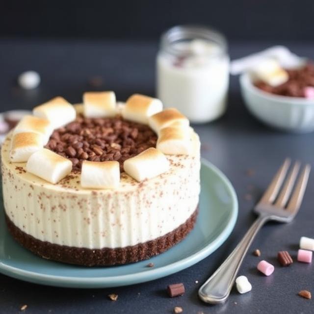 No-Bake S’mores Cheesecake