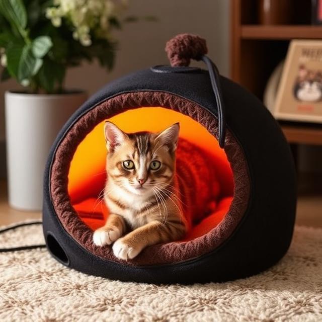 WarmNest Heated Cat Cave